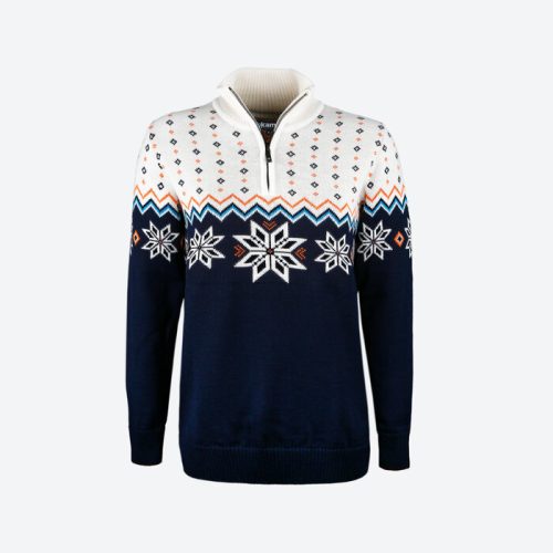 Dámsky olympijský pletený sveter.